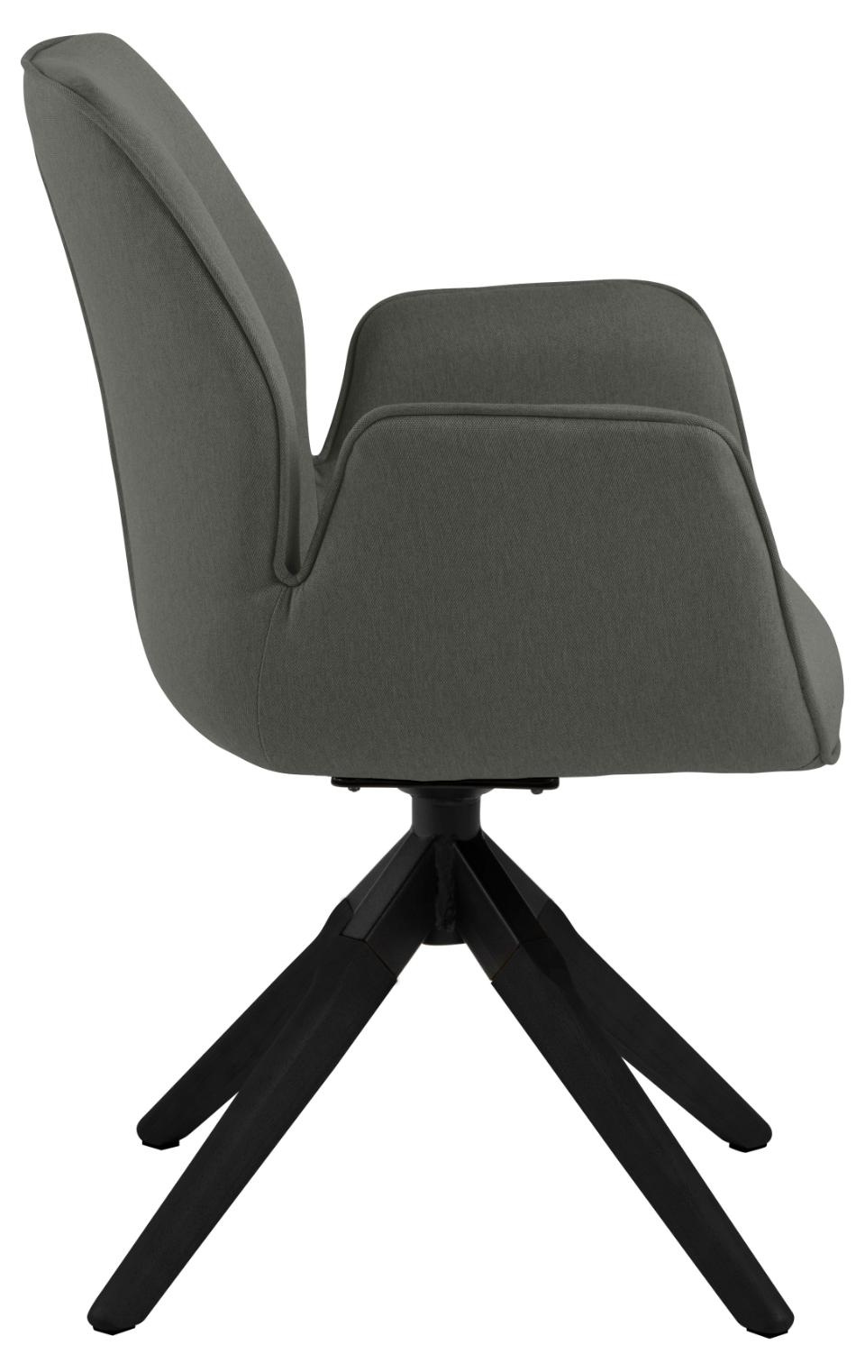 Krzesło obrotowe Aura dark grey /black auto return - obrazek 4