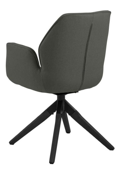 Krzesło obrotowe Aura dark grey /black auto return - obrazek 8