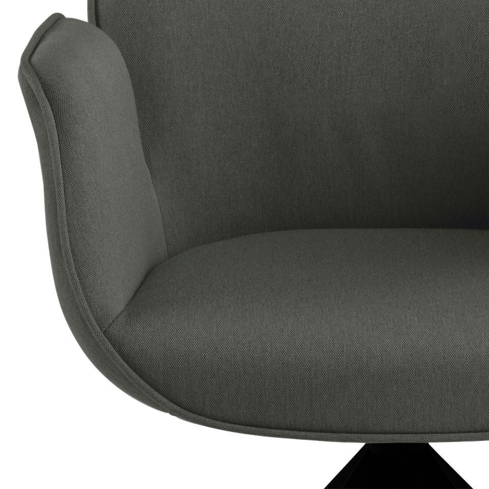 Krzesło obrotowe Aura dark grey /black auto return - obrazek 9