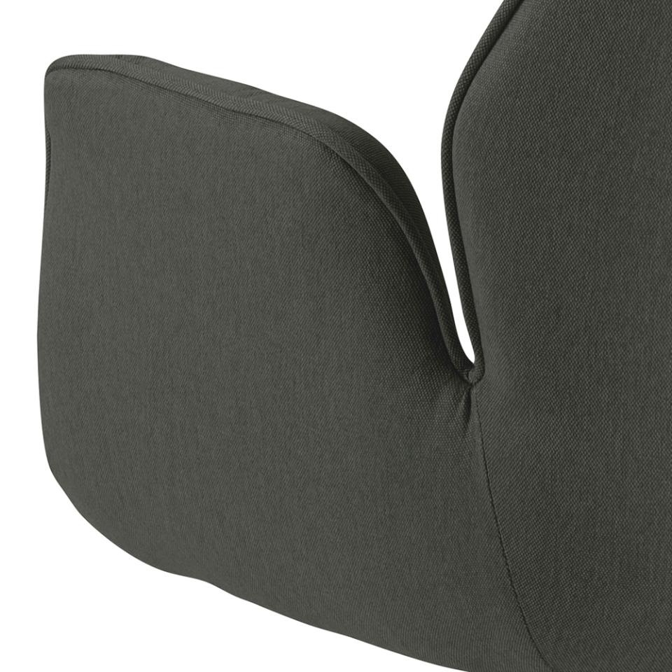 Krzesło obrotowe Aura dark grey /black auto return - obrazek 10