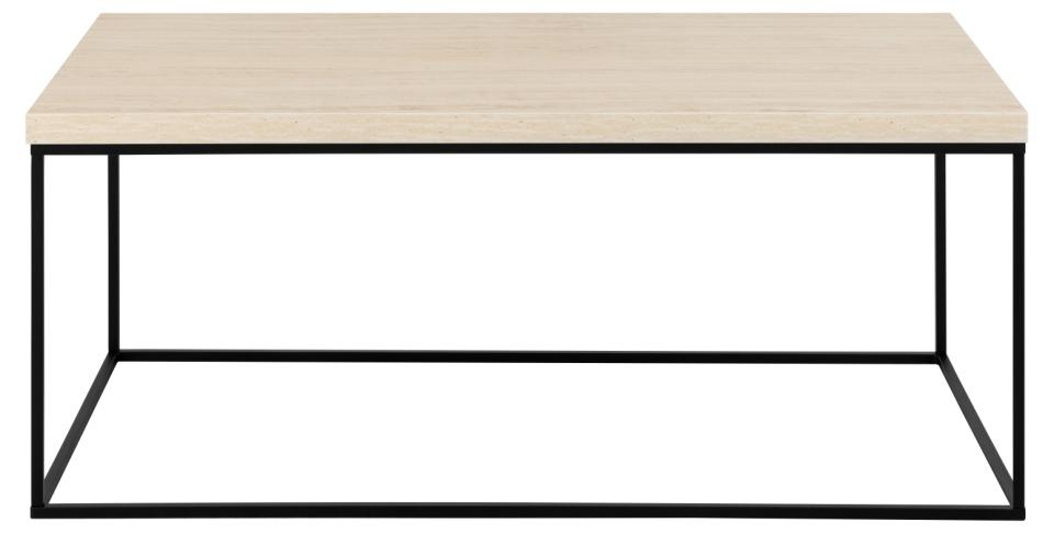 Stolik Barossa 110x55cm beżowy trawertyn - obrazek 4