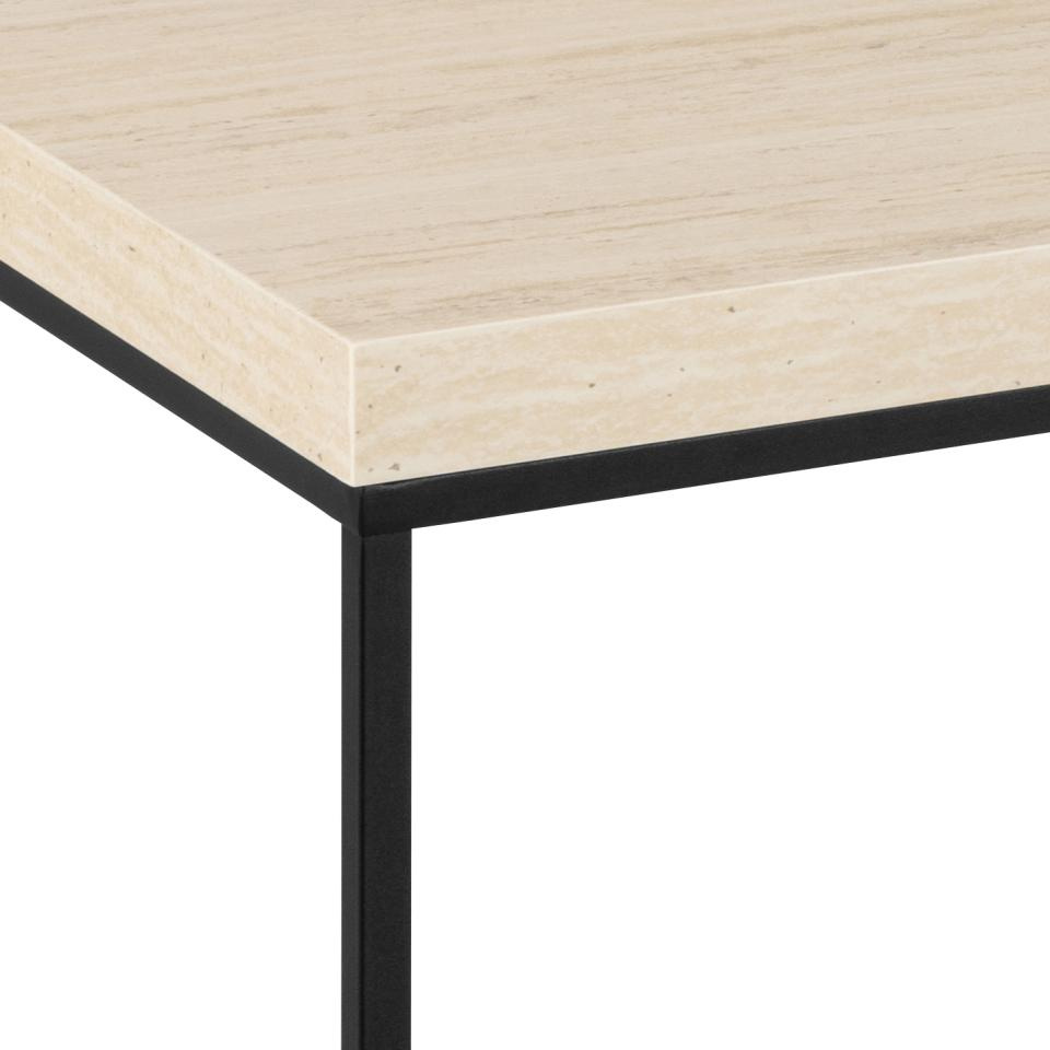 Stolik Barossa 110x55cm beżowy trawertyn - obrazek 6