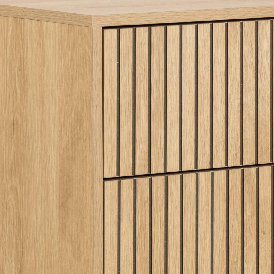 Komoda Albany 4 szuflady dąb naturalny - obrazek 6