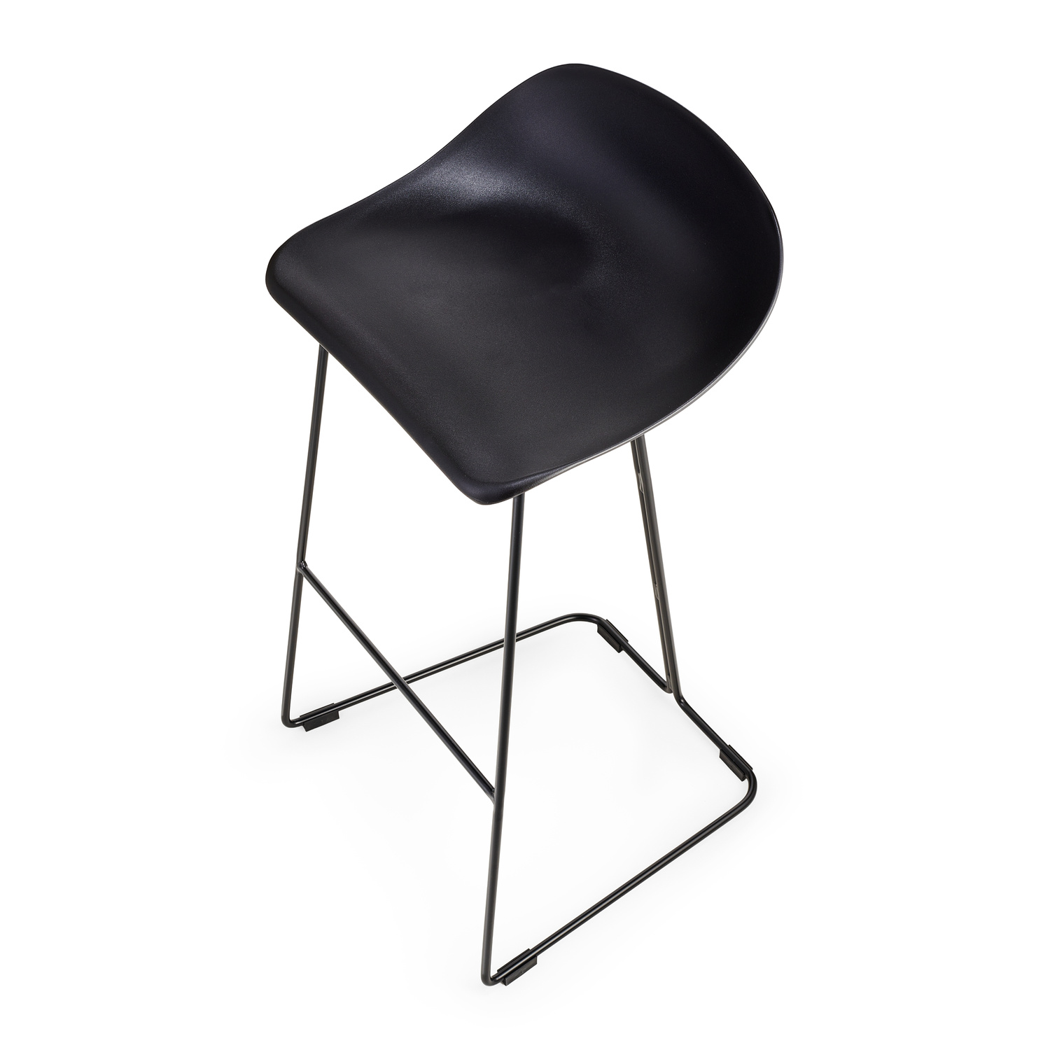 Hoker CARO BAR designerski czarny 75 cm - obrazek 7