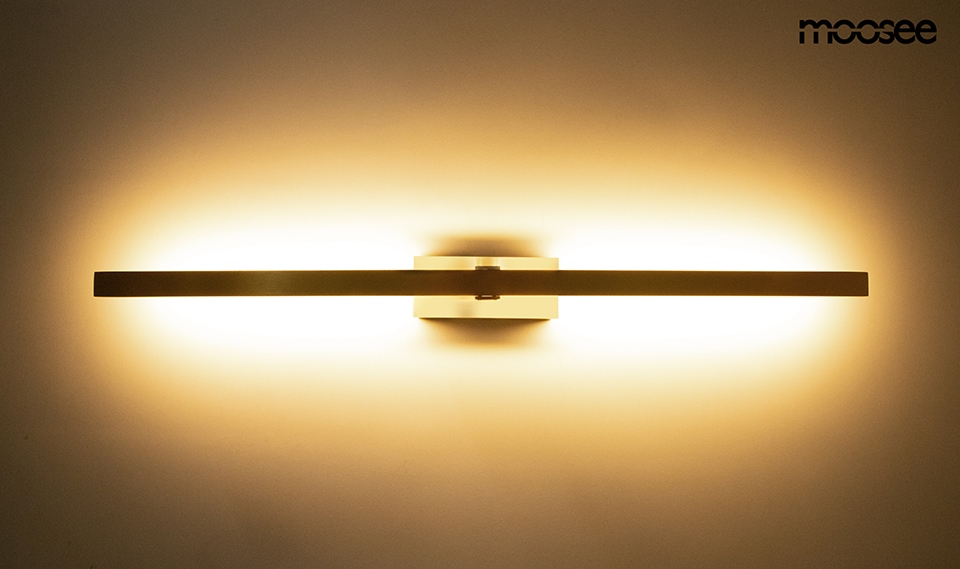 MOOSEE lampa ścienna LINE złota - obrazek 5