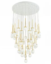 MOOSEE lampa wisząca CANNON DISC 50 złota