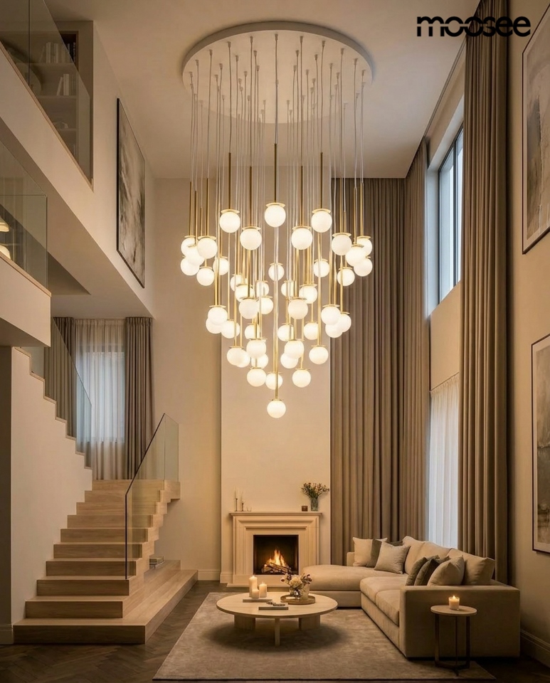 MOOSEE lampa wisząca CANNON DISC 50 złota - obrazek 12