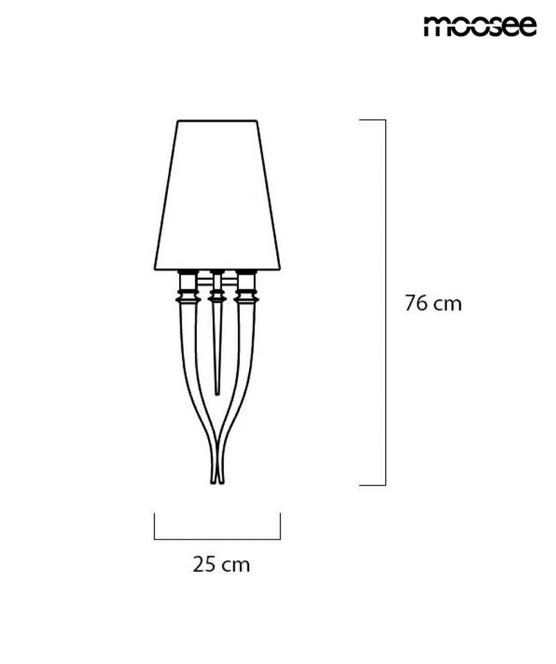 MOOSEE zestaw 2 sztuk lamp ściennych DEVIL WALL 1 czarny - obrazek 9