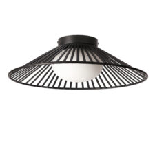 SONTE 40 lampa sufitowa czarmy 1x10W GX53 klosz biały