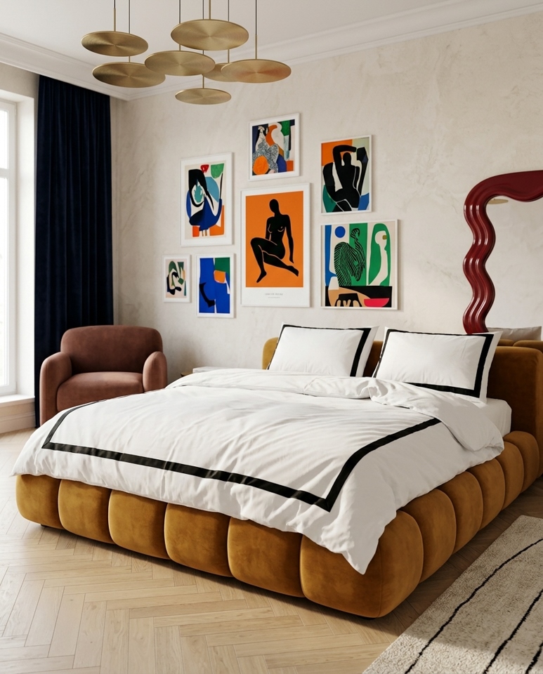 Komplet pościeli SHP RESIDENCE biały - obrazek 5