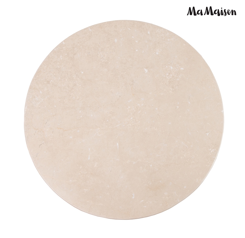 MaMaison stolik RONDA 50 drewno mango / marmur - obrazek 6