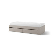 Łóżko rozsuwane 90x200 clay gray WOOW WO12