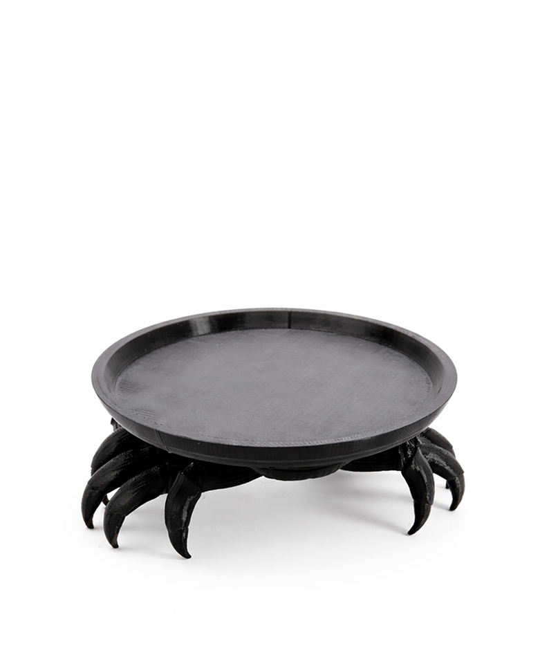 Taca dekoracyjna SHP CRAB czarna - obrazek 3