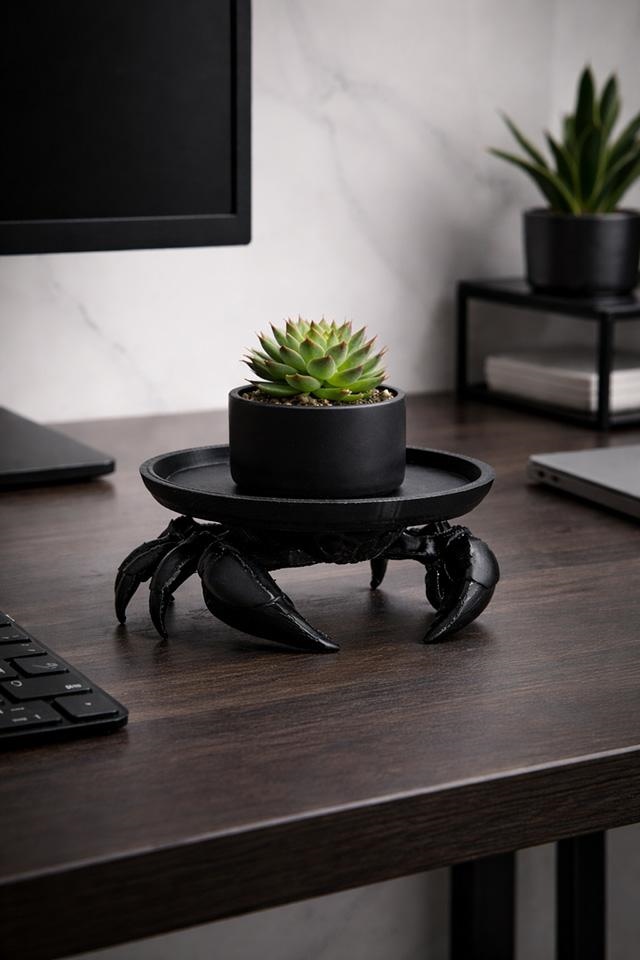 Taca dekoracyjna SHP CRAB czarna - obrazek 5