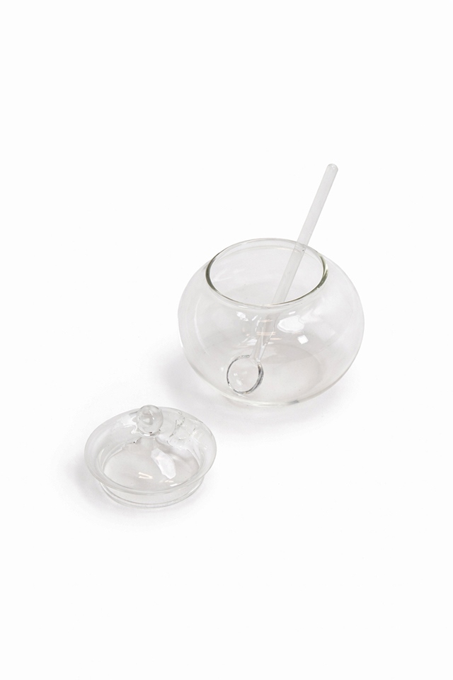 Mini cukiernica z łyżeczką SHP JAR transparentna - obrazek 3