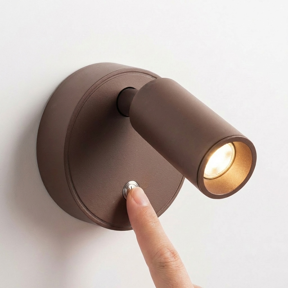Lampa ścienna SHP PICKET brązowa - obrazek 7