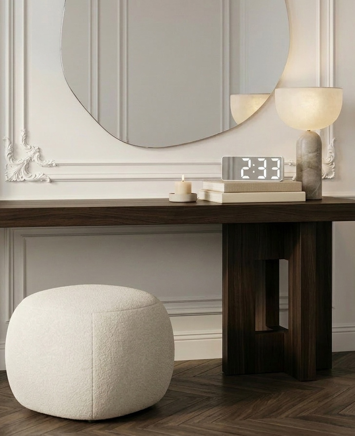 Zegar lustrzany LED SHP MIRROR - obrazek 6