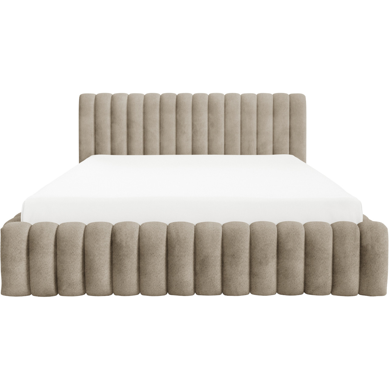 Łóżko tapicerowane ERFOLG 200x200 coral 50 - obrazek 3