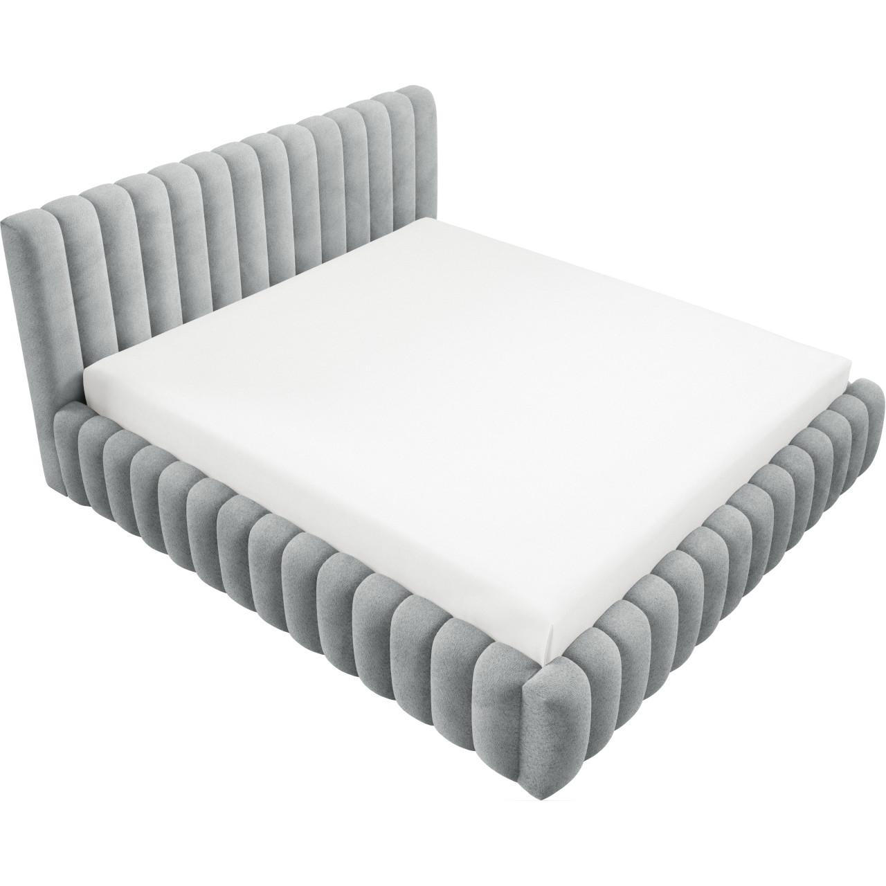 Łóżko tapicerowane ERFOLG 200x200 coral 75 - obrazek 3