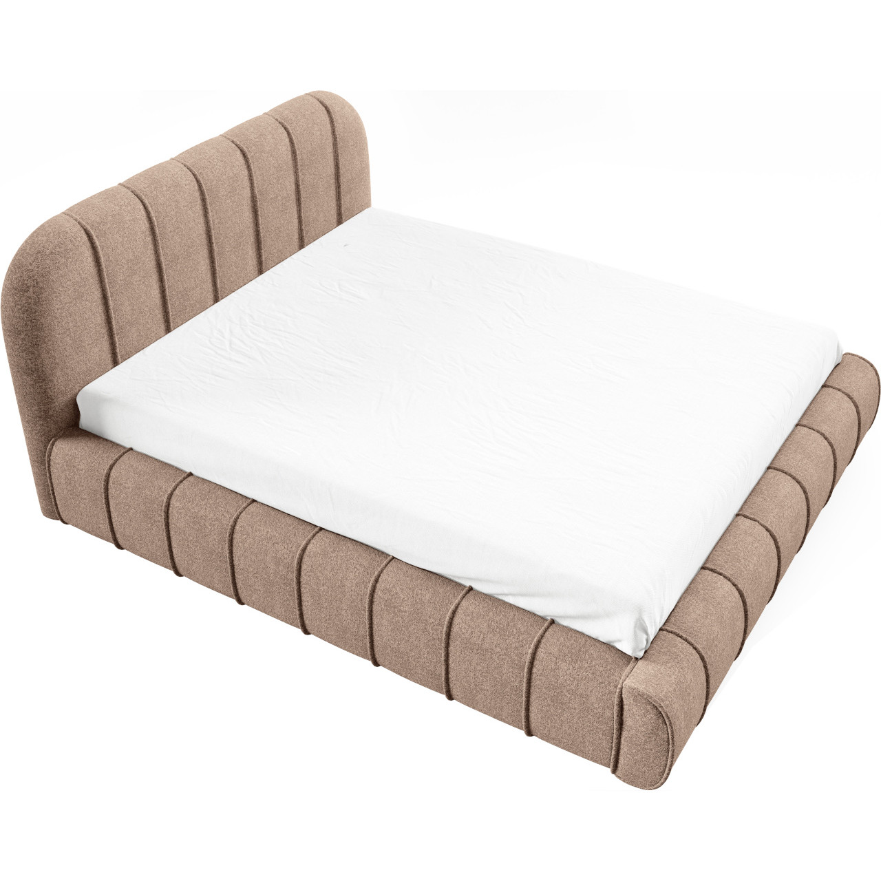 Łóżko tapicerowane BREZIK 140x200 monte 26 - obrazek 3