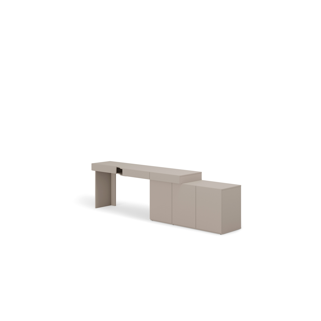 Meble młodzieżowe WOOW SET 04P szampański / clay grey - obrazek 4