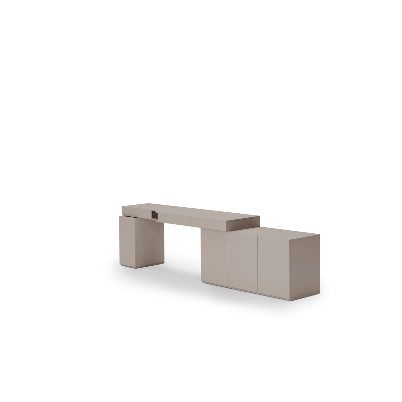 Meble młodzieżowe WOOW SET 06P szampański / clay grey - obrazek 4