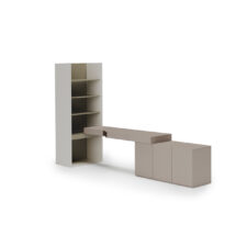 Meble młodzieżowe WOOW SET 08P szampański / clay grey / eukaliptus