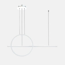 Lampa wisząca Linea No.2 100 40cm biała 3k