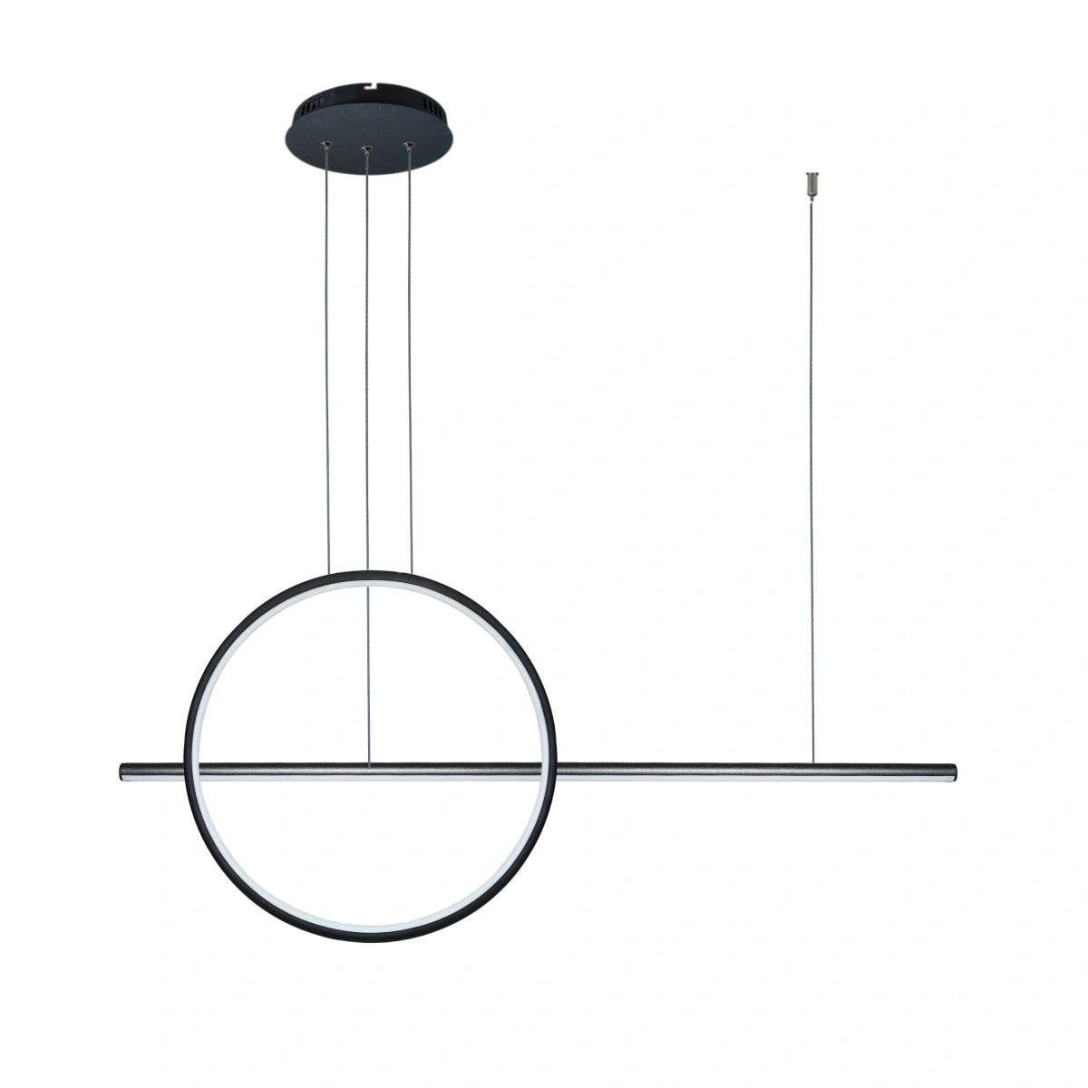 Lampa wisząca Linea No.2 100 40cm czarna 4k Dali - obrazek 7