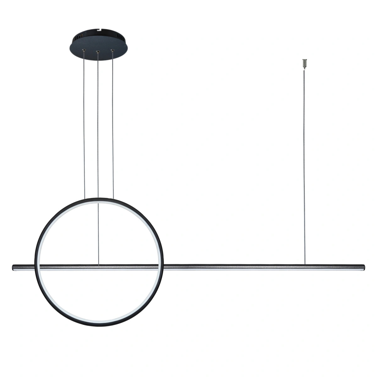 Lampa wisząca Linea No.2 120 40cm czarna 3k Dali - obrazek 7