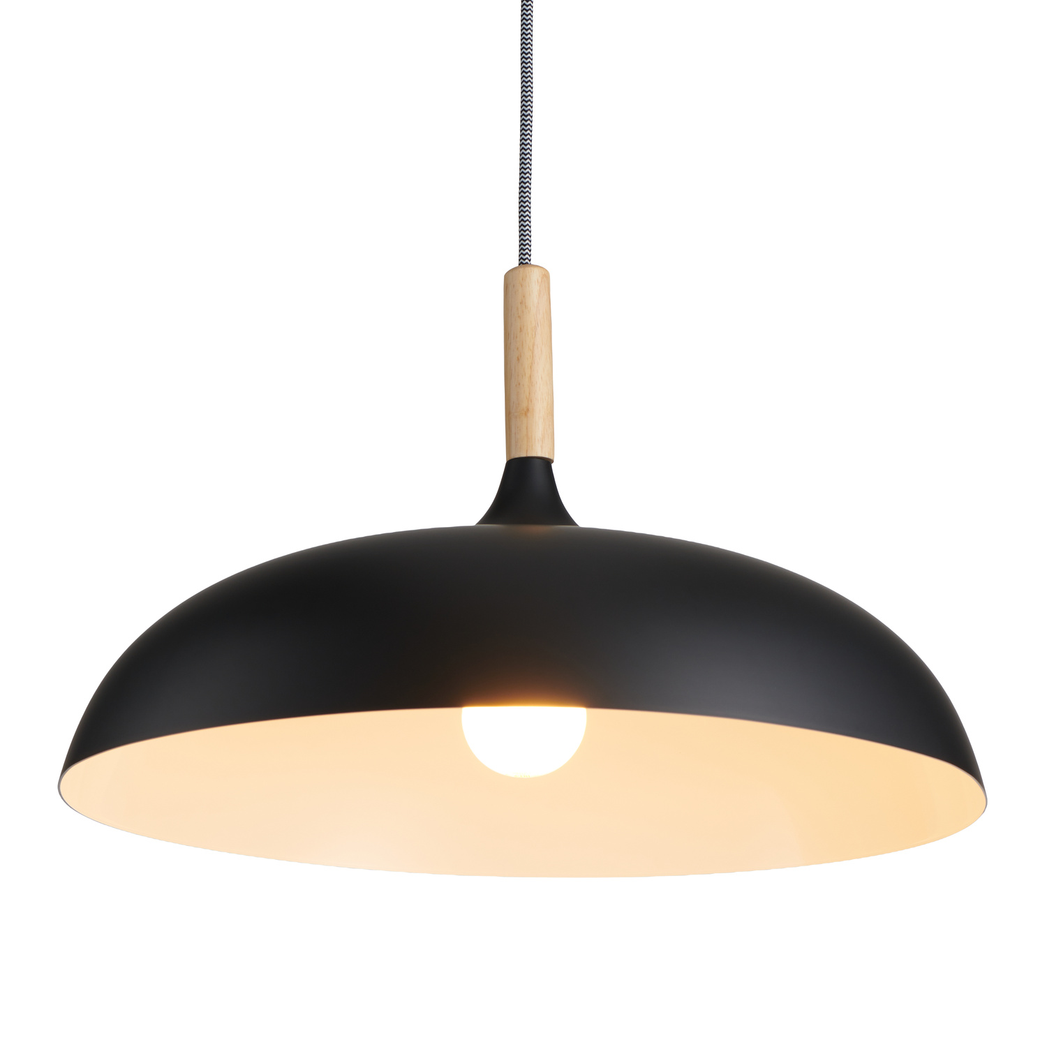 Lampa wisząca SAUCER czarna 45 cm - obrazek 8