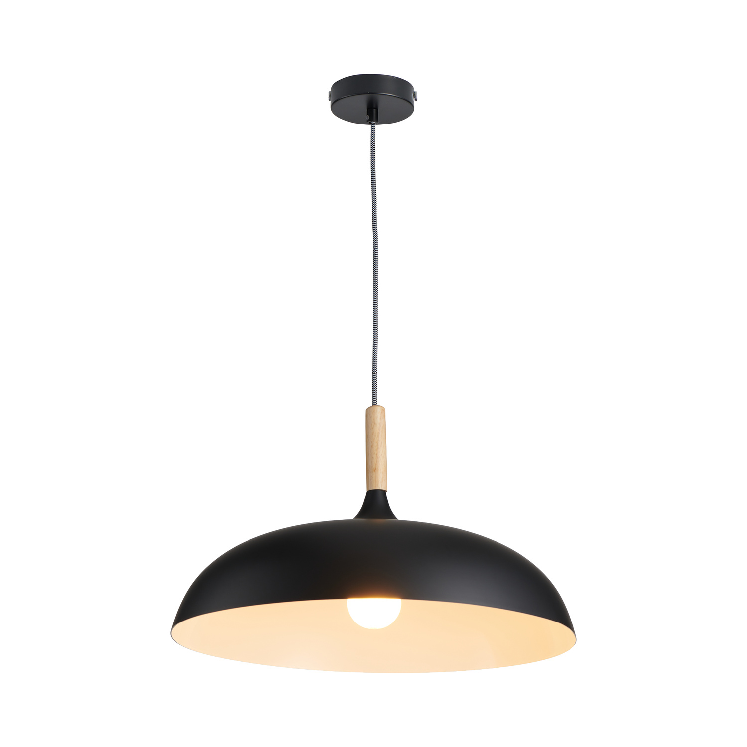 Lampa wisząca SAUCER czarna 45 cm - obrazek 11