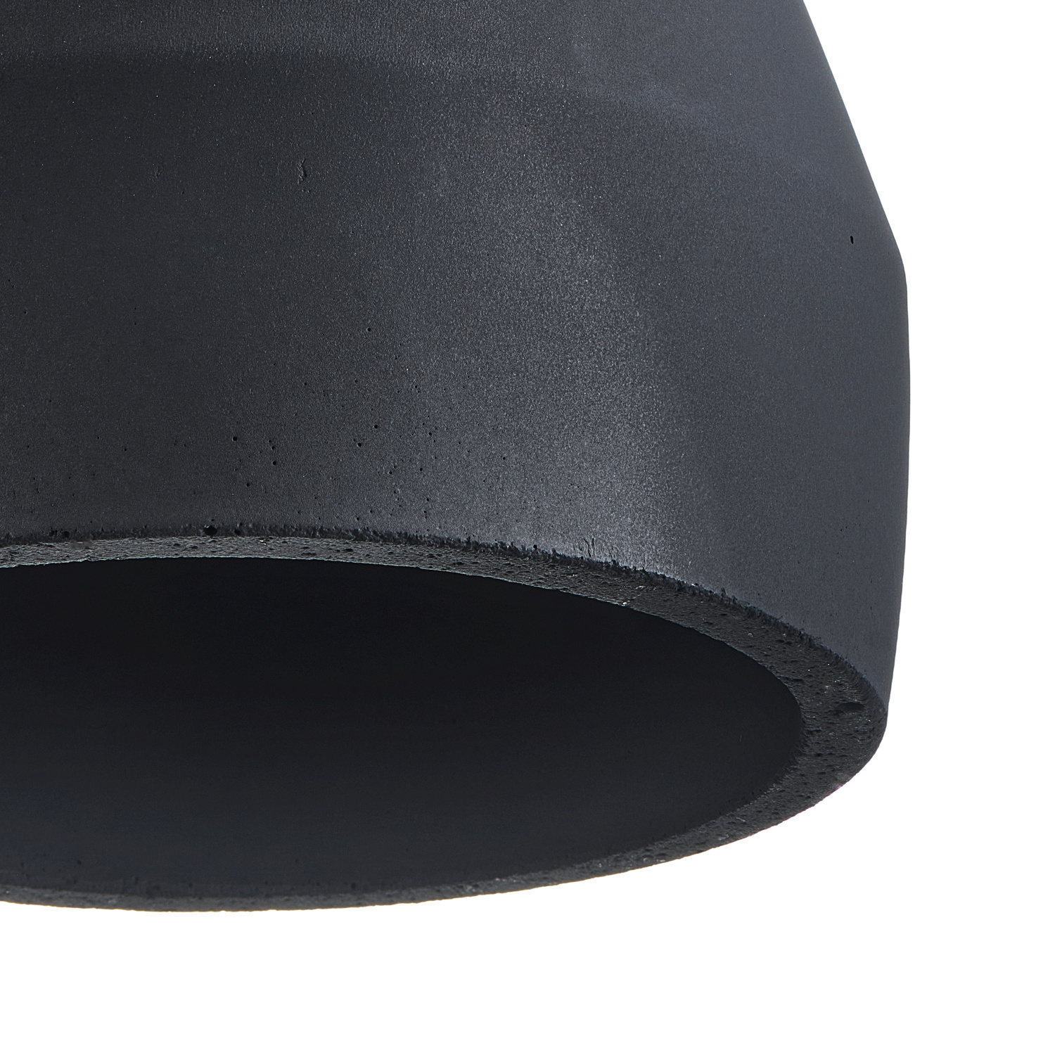 Lampa wisząca CONCRETE czarny beton 12 cm - obrazek 6