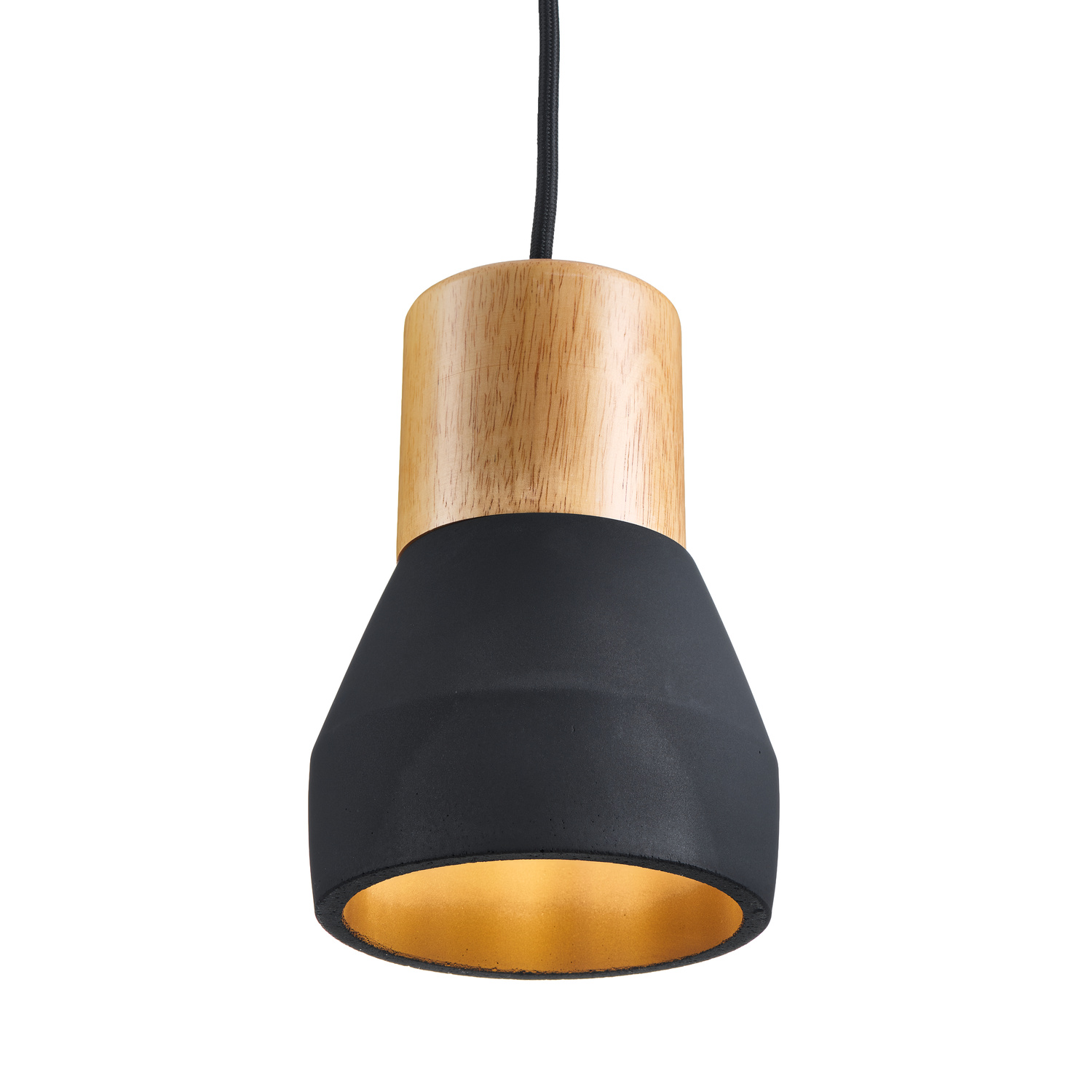 Lampa wisząca CONCRETE czarny beton 12 cm - obrazek 9
