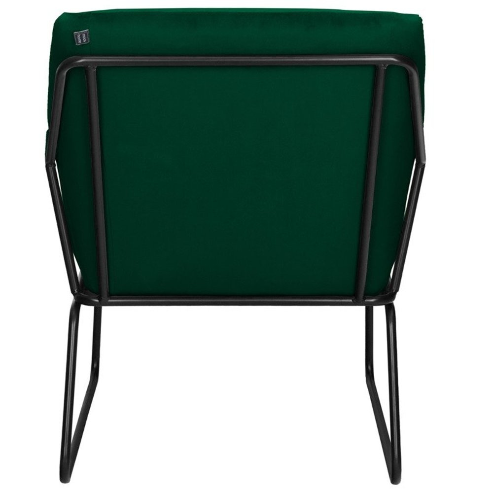 Fotel salonowy FLUENCE ciemna zieleń – nowoczesna elegancja i przytulny design - obrazek 6