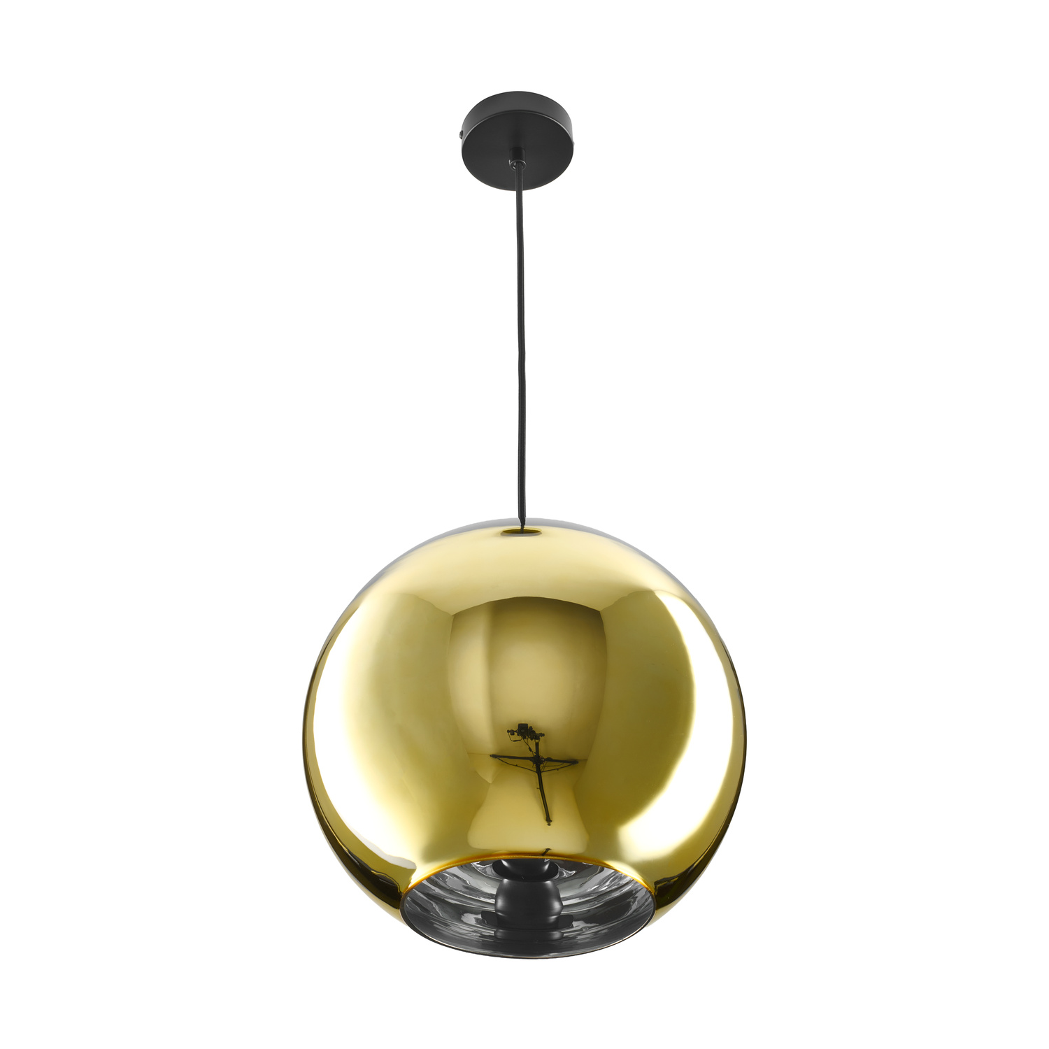Lampa wisząca MIRROR GLOW - M złota 30 cm - obrazek 5