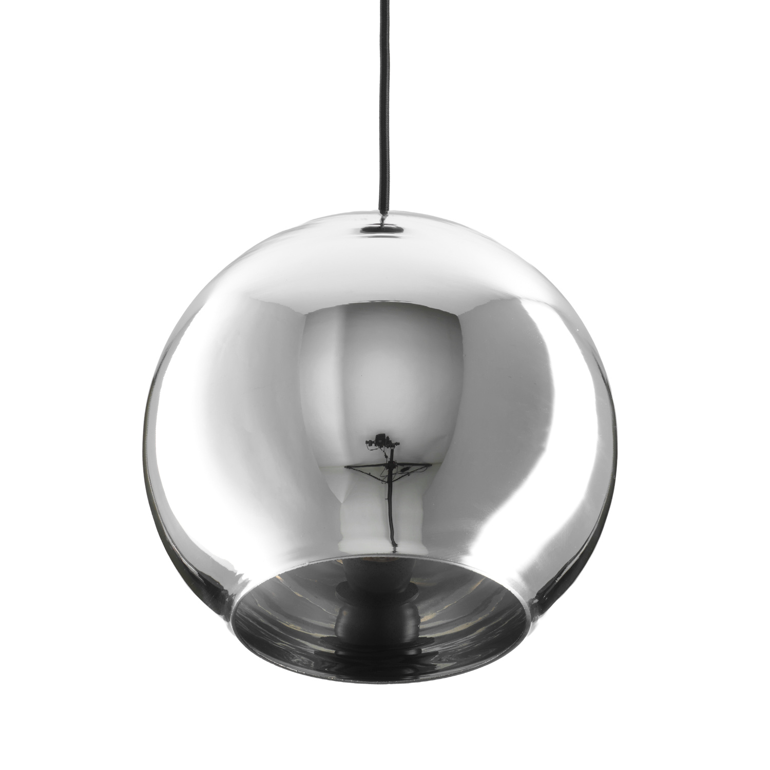 Lampa wisząca MIRROR GLOW - M chrom 30 cm - obrazek 7