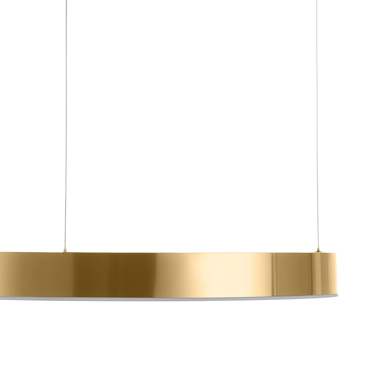 Lampa wisząca CIRCLE 60 LED mosiądz szczotkowany 60 cm - obrazek 7