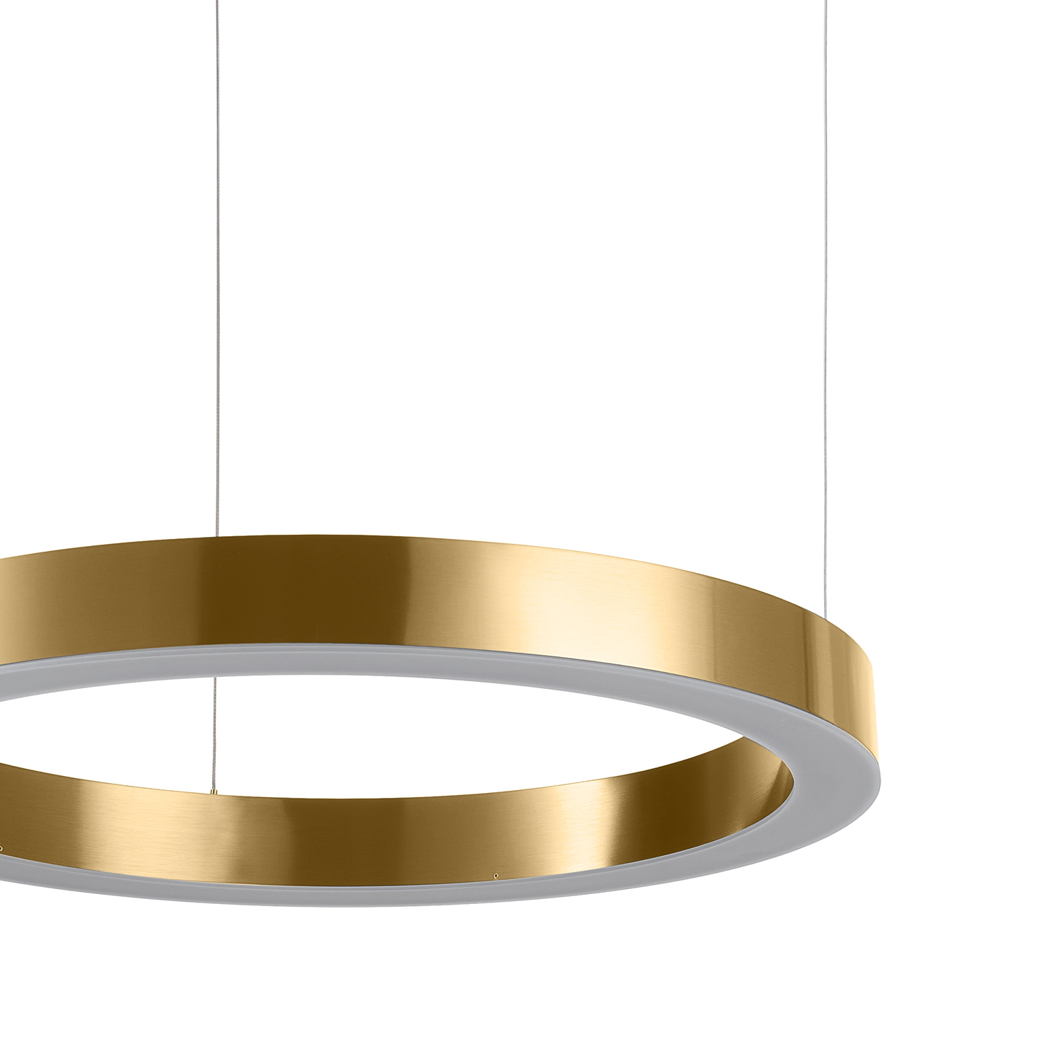 Lampa wisząca CIRCLE 60 LED mosiądz szczotkowany 60 cm - obrazek 9