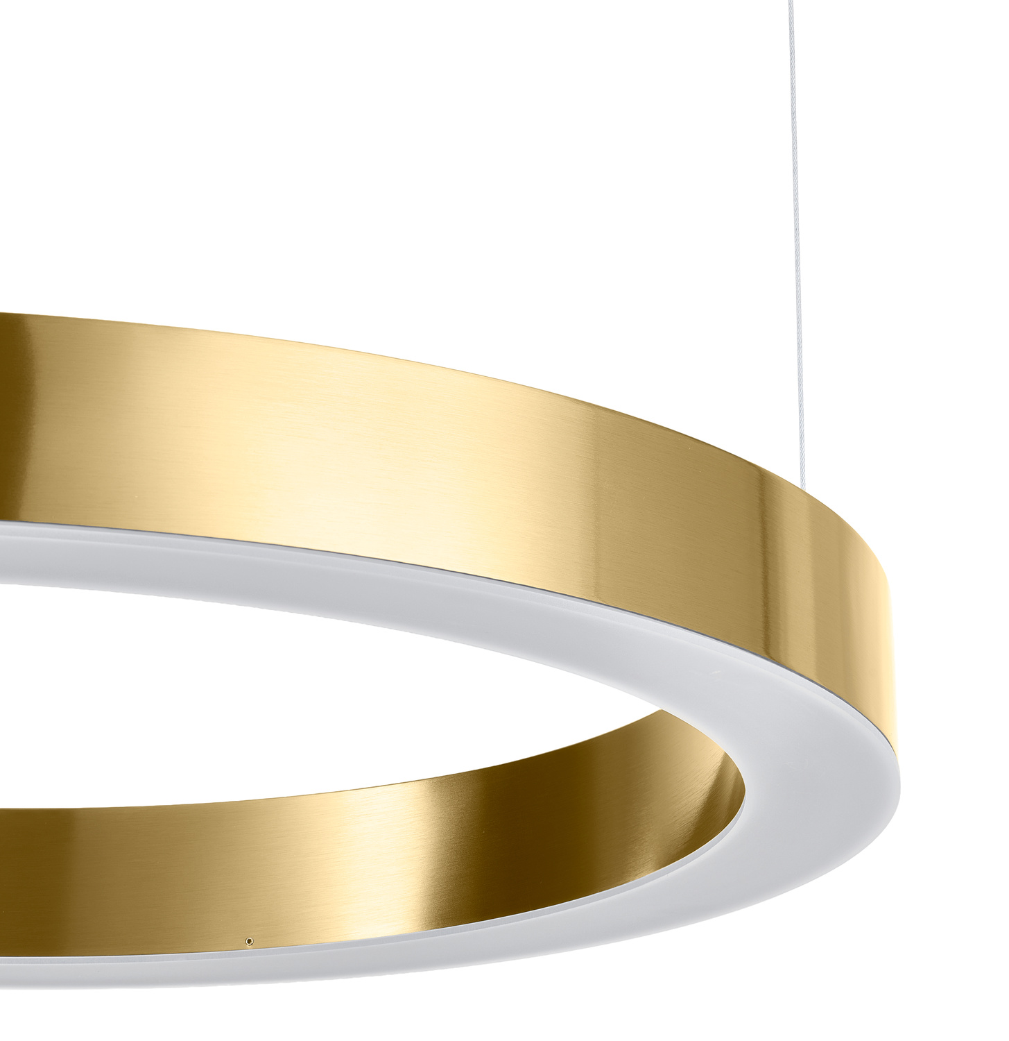 Lampa wisząca CIRCLE 60 LED mosiądz szczotkowany 60 cm - obrazek 11