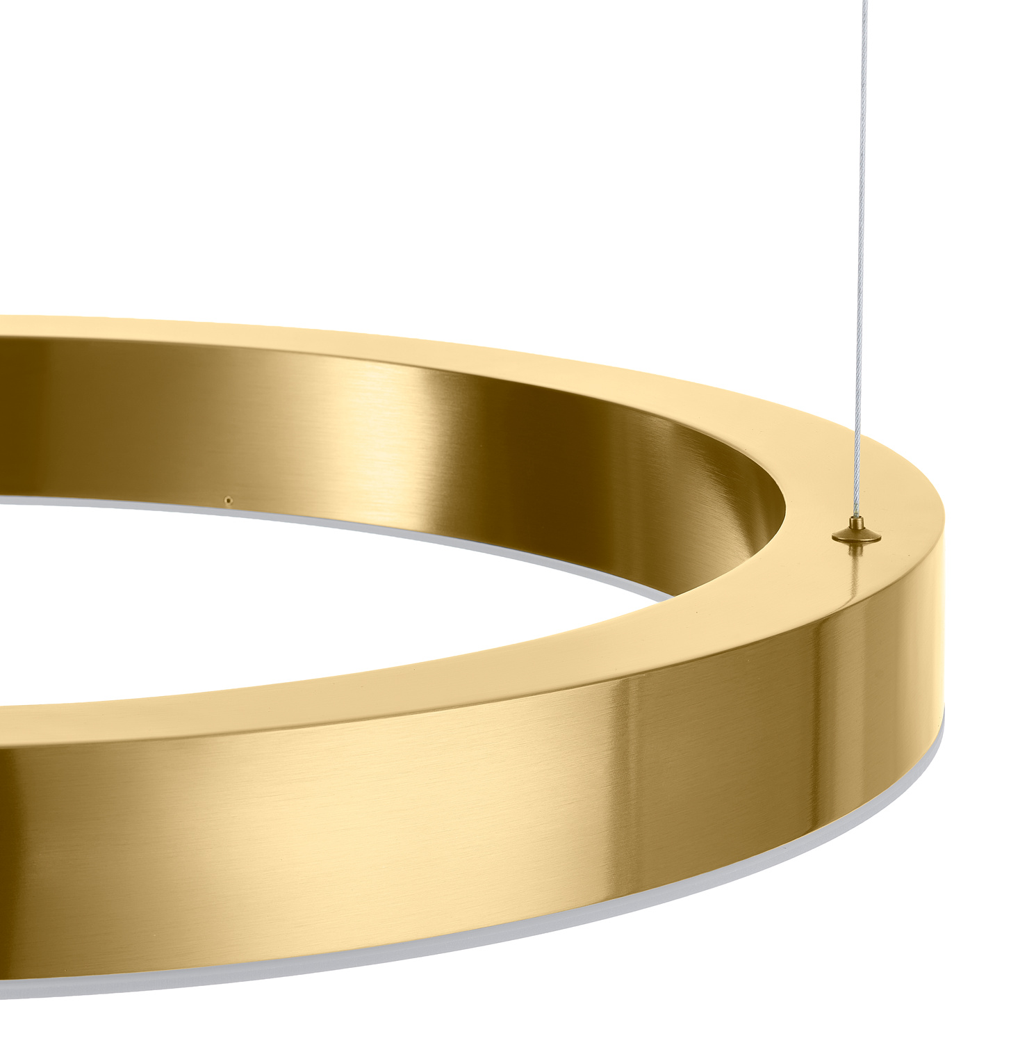 Lampa wisząca CIRCLE 60 LED mosiądz szczotkowany 60 cm - obrazek 13