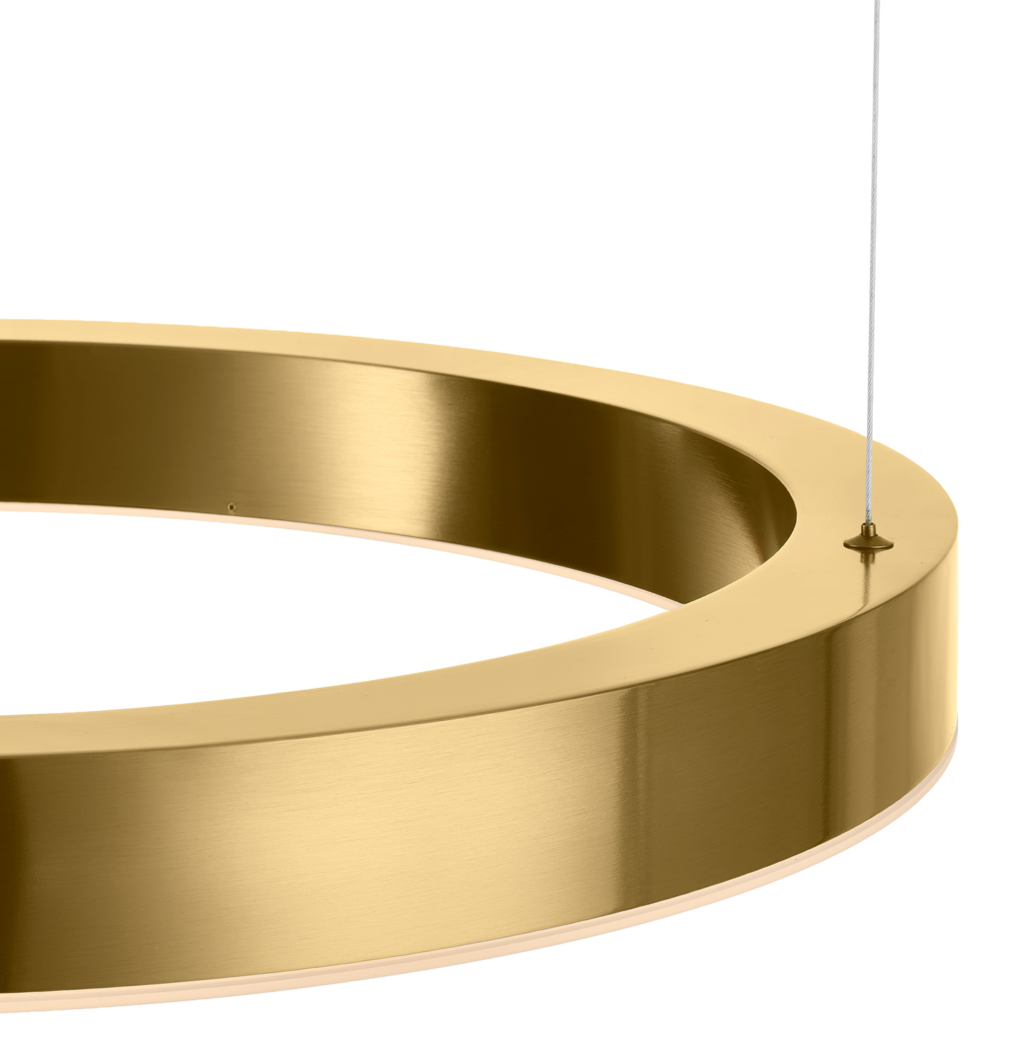 Lampa wisząca CIRCLE 60 LED mosiądz szczotkowany 60 cm - obrazek 14