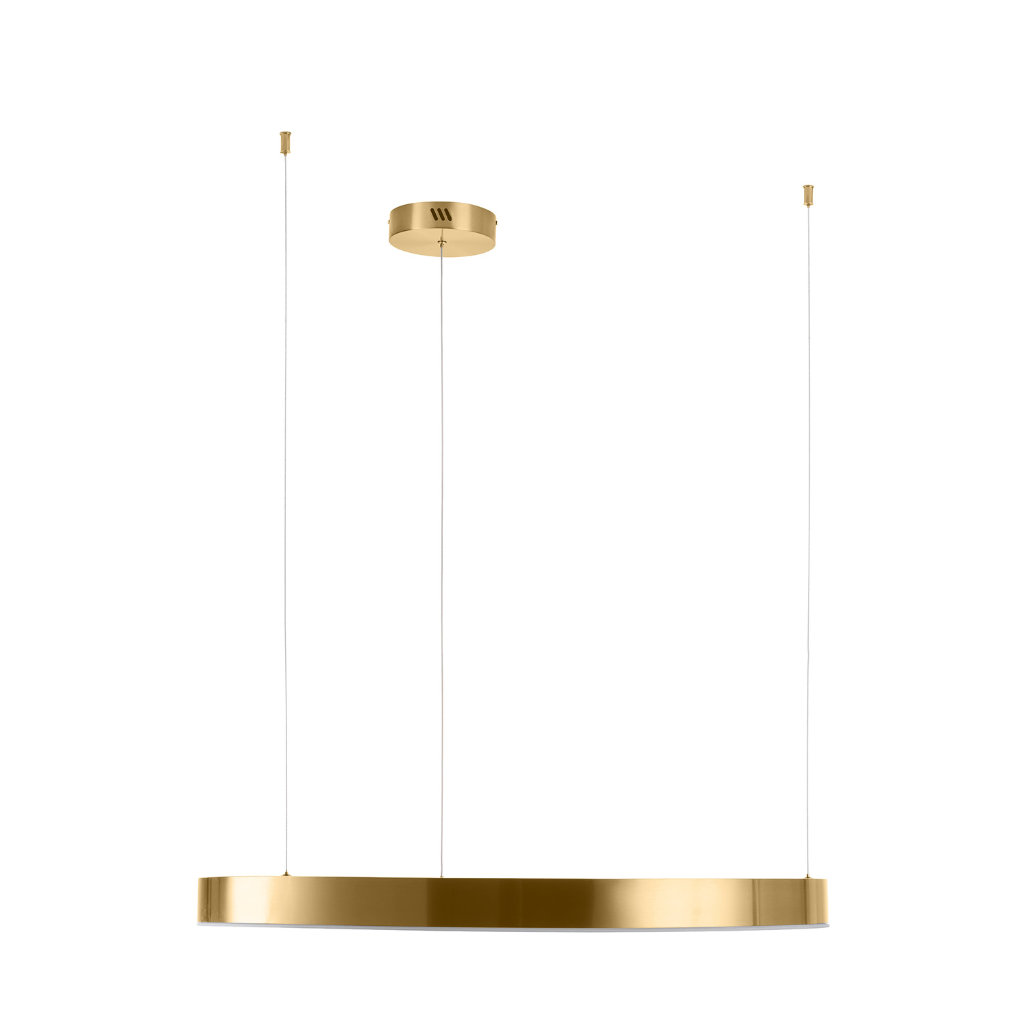 Lampa wisząca CIRCLE 80 LED mosiądz szczotkowany 80 cm - obrazek 6