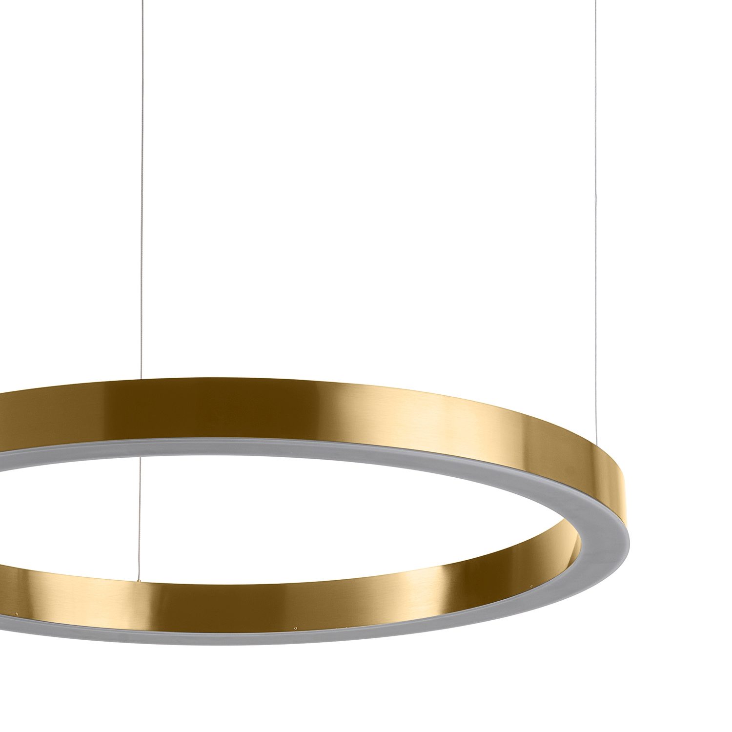 Lampa wisząca CIRCLE 80 LED mosiądz szczotkowany 80 cm - obrazek 7