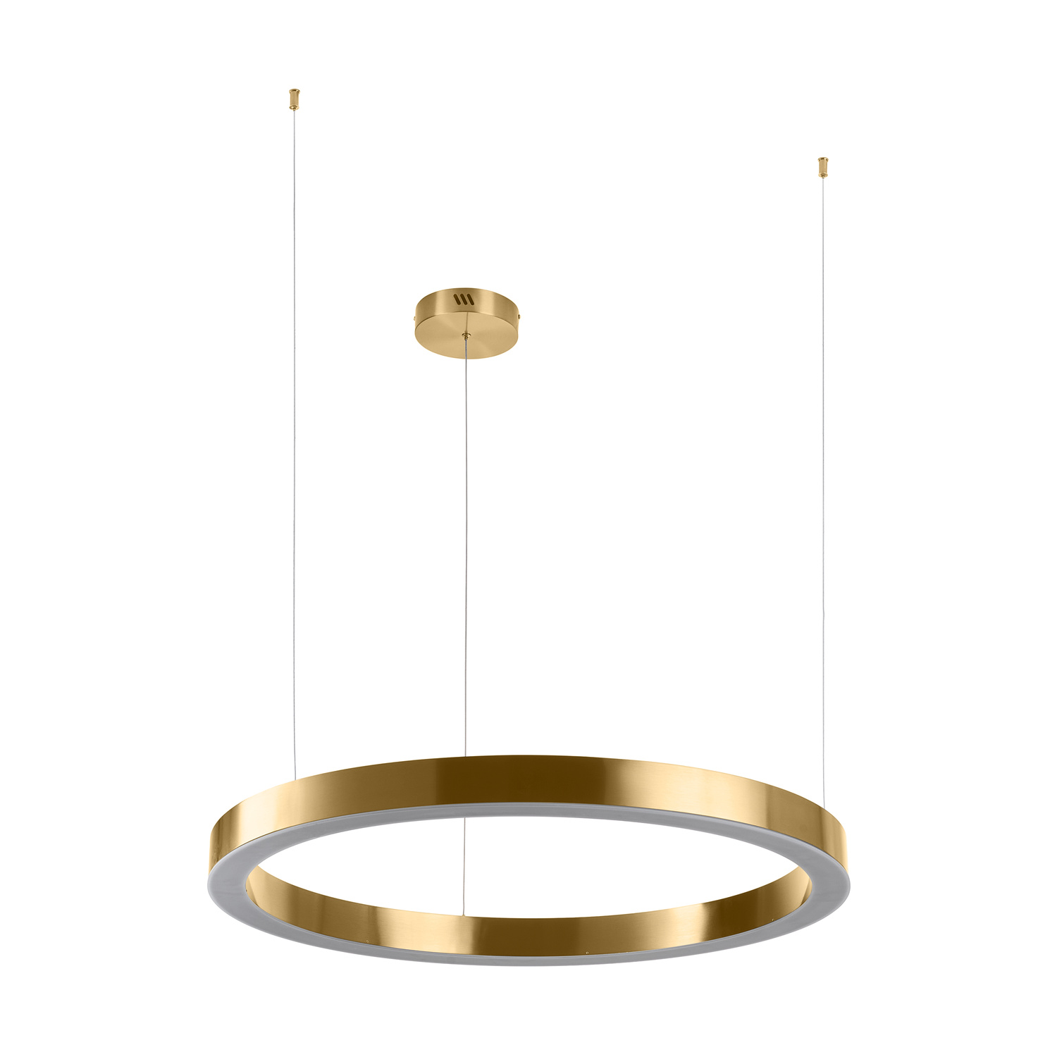 Lampa wisząca CIRCLE 80 LED mosiądz szczotkowany 80 cm - obrazek 8