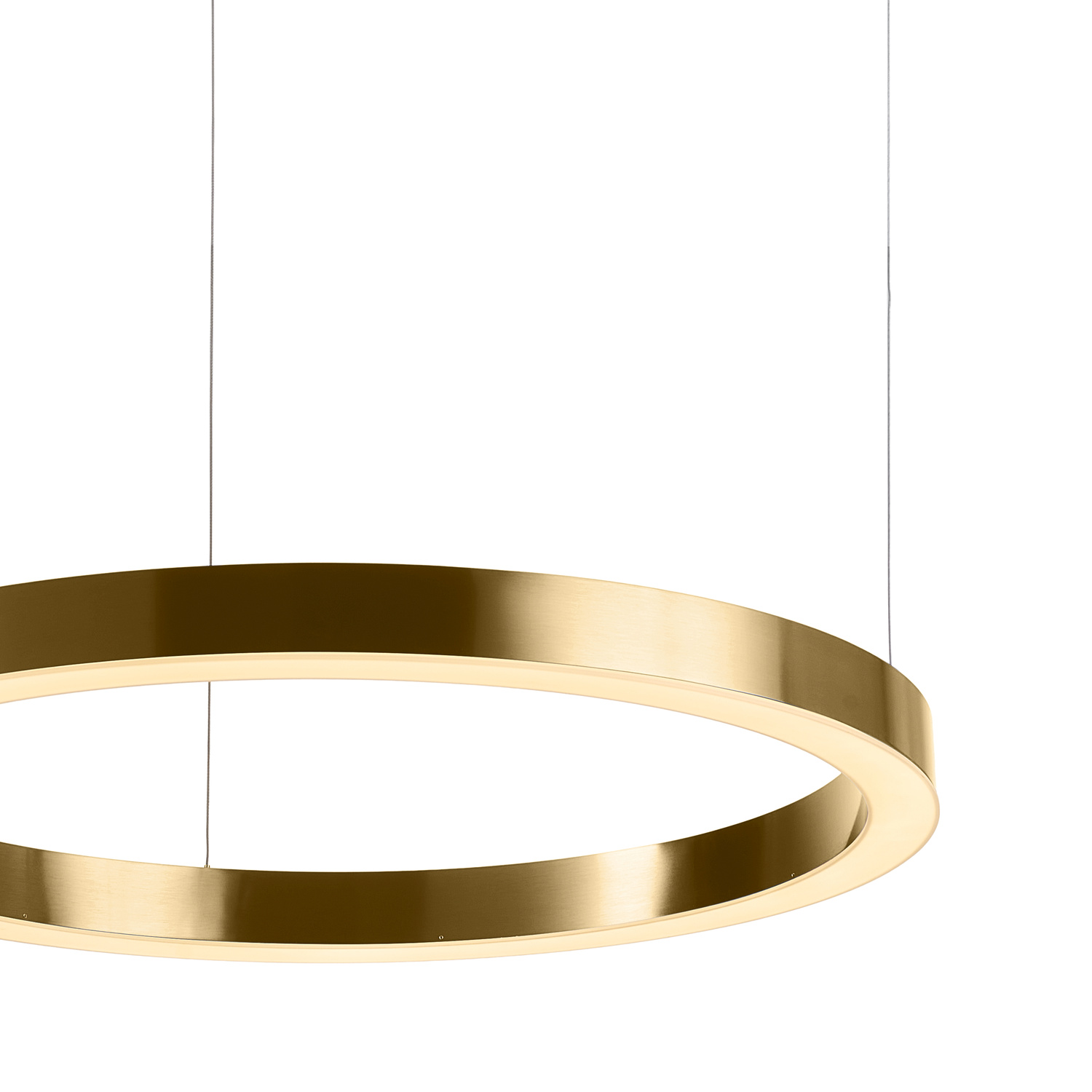 Lampa wisząca CIRCLE 80 LED mosiądz szczotkowany 80 cm - obrazek 9