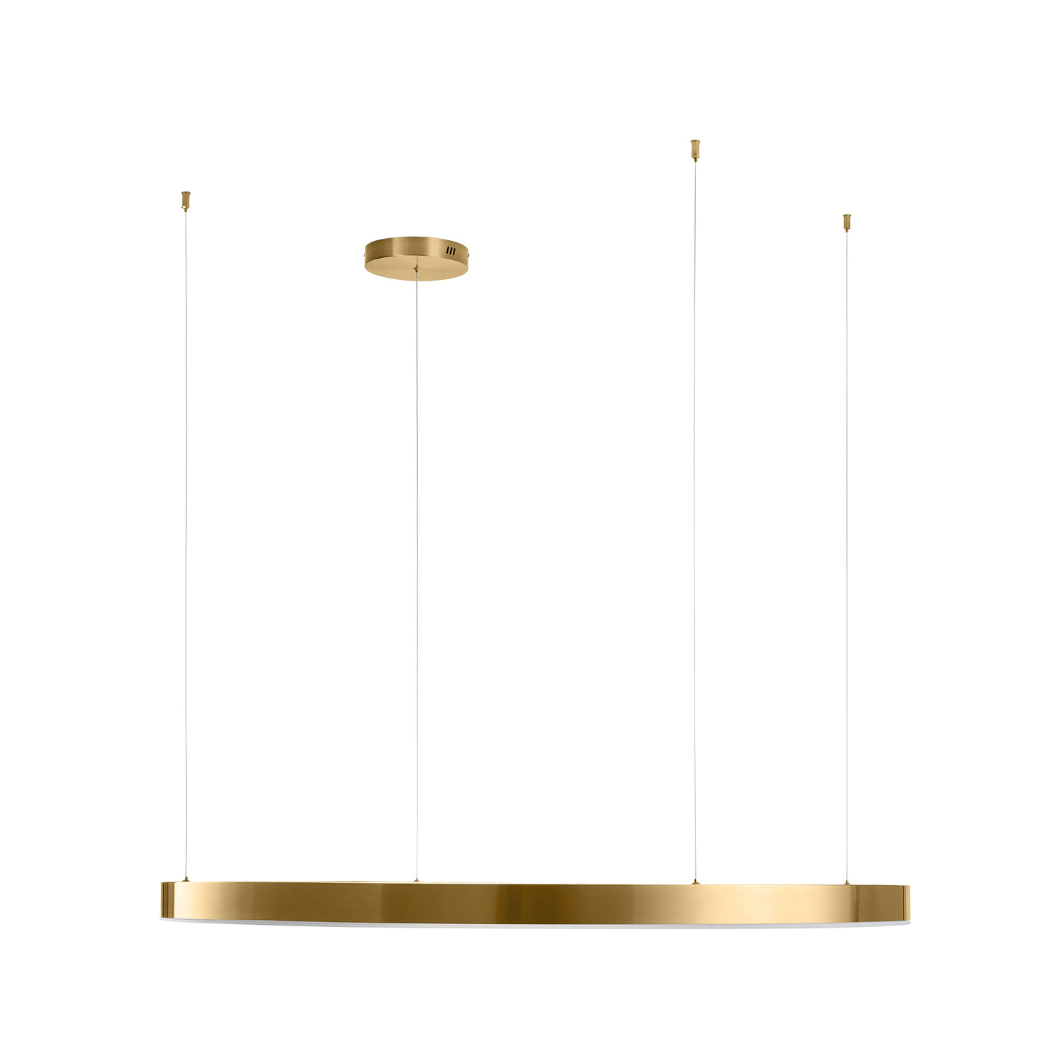 Lampa wisząca CIRCLE 120 LED mosiądz szczotkowany 120 cm - obrazek 7