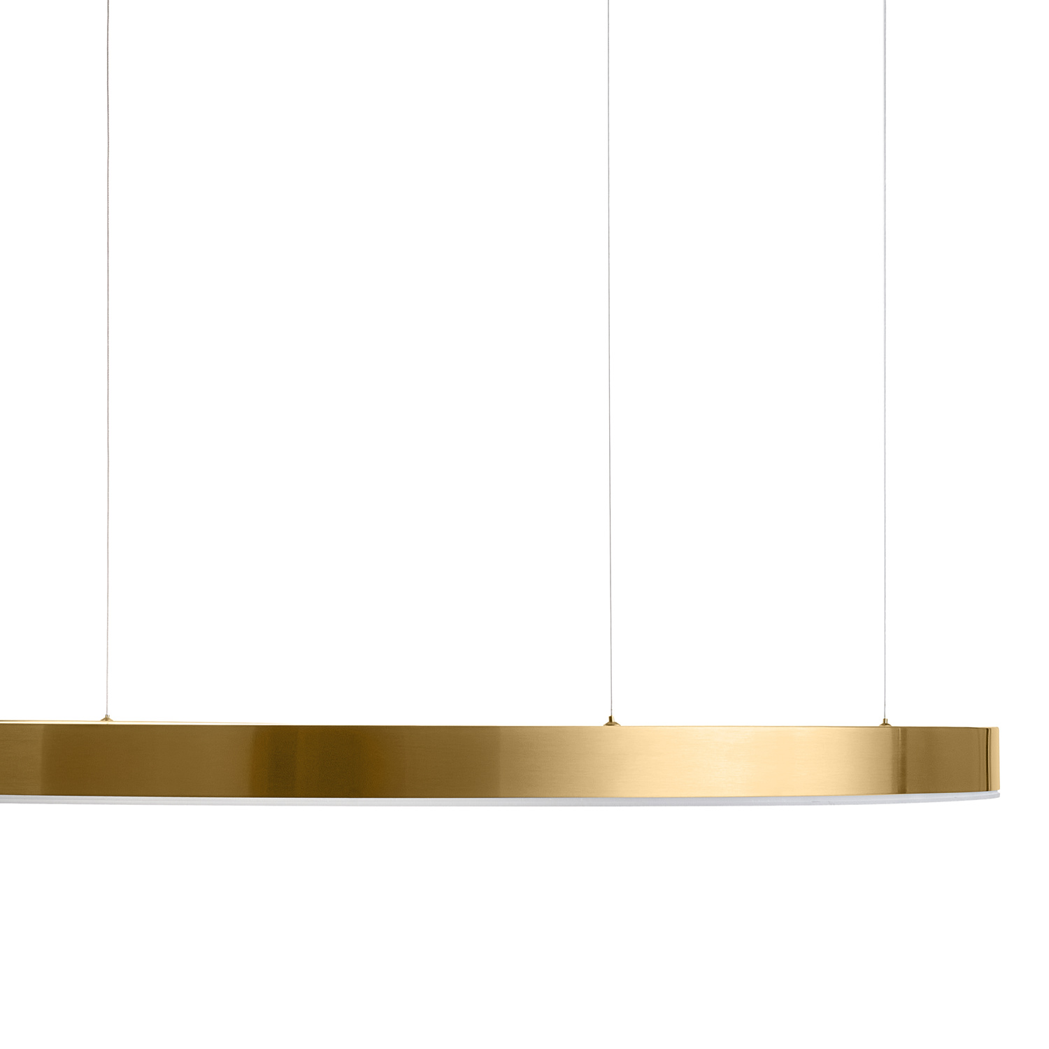 Lampa wisząca CIRCLE 120 LED mosiądz szczotkowany 120 cm - obrazek 8