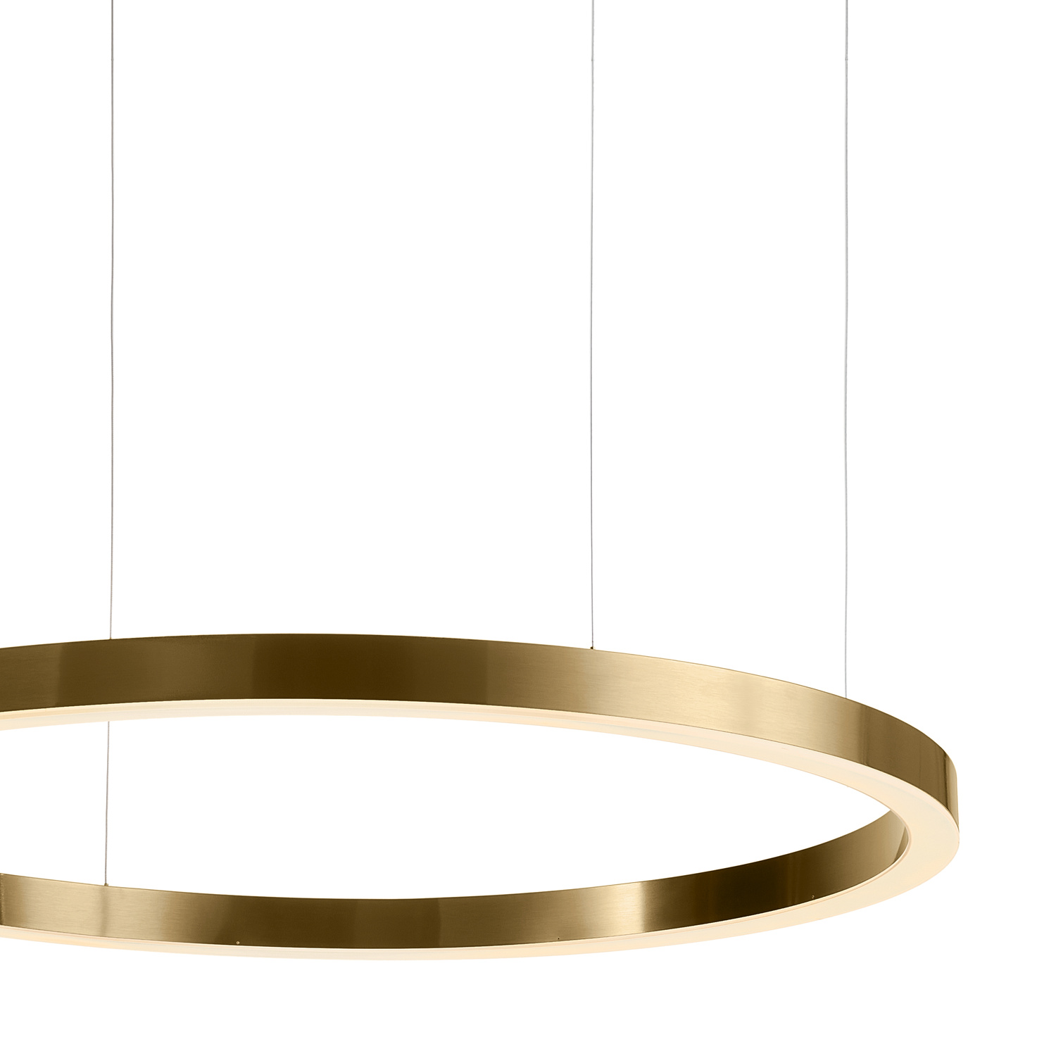 Lampa wisząca CIRCLE 120 LED mosiądz szczotkowany 120 cm - obrazek 10