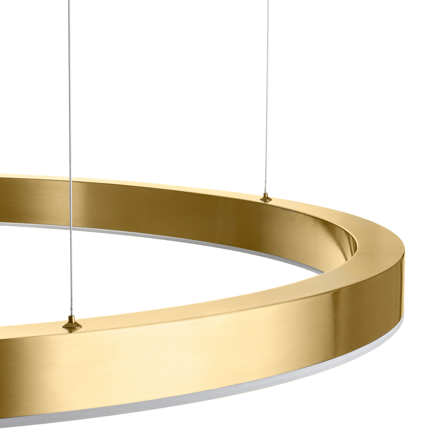 Lampa wisząca CIRCLE 120 LED mosiądz szczotkowany 120 cm - obrazek 13